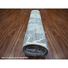 Load image into Gallery viewer, 9&#39;x11&#39;8&quot; Black Coral, Afghan Angora Oushak with All Over Pattern Natural Dyes, Soft Wool Hand Knotted, Oriental Rug FWR442188