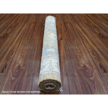 Load image into Gallery viewer, 3&#39;2&quot;x5&#39;2&quot; Maple Syrup Brown, Afghan Angora Oushak with Soft Color, Natural Dyes, 100% Wool, Hand Knotted, Oriental Rug FWR443016