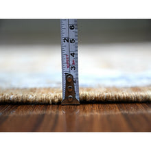Load image into Gallery viewer, 3&#39;2&quot;x5&#39;2&quot; Maple Syrup Brown, Afghan Angora Oushak with Soft Color, Natural Dyes, 100% Wool, Hand Knotted, Oriental Rug FWR443016