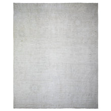 Load image into Gallery viewer, 11&#39;6&quot;x14&#39;3&quot; Ivory, Afghan Angora Oushak with Faded Colors, Natural Dyes, Extra Soft Wool, Hand Knotted, Oversized Oriental Rug FWR443514
