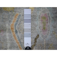 Load image into Gallery viewer, 4&#39;2&quot;x5&#39;8&quot; Spanish Gray, Extra Soft Wool, Hand Knotted, Afghan Angora Oushak with Soft Colors, Natural Dyes, Oriental Rug FWR443946