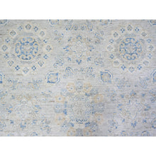Load image into Gallery viewer, 11&#39;9&quot;x14&#39;8&quot; Ivory, White Wash Peshawar with All Over Pattern Vegetable Dyes, 100% Wool Hand Knotted, Oversized Oriental Rug FWR444336