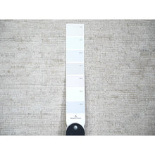Load image into Gallery viewer, 10&#39;x13&#39;8&quot; Ice Cube Grey, Afghan Angora Oushak with Faded Colors, Natural Dyes, Extra Soft Wool, Hand Knotted, Oriental Rug FWR446358