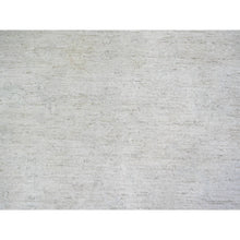 Load image into Gallery viewer, 10&#39;x13&#39;8&quot; Ice Cube Grey, Afghan Angora Oushak with Faded Colors, Natural Dyes, Extra Soft Wool, Hand Knotted, Oriental Rug FWR446358