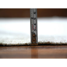 Load image into Gallery viewer, 10&#39;x13&#39;8&quot; Ice Cube Grey, Afghan Angora Oushak with Faded Colors, Natural Dyes, Extra Soft Wool, Hand Knotted, Oriental Rug FWR446358