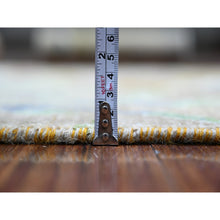 Load image into Gallery viewer, 3&#39;1&quot;x5&#39;1&quot; Smoke Gray, Birds of Paradise Afghan Peshawar Design, Natural Dyes, Natural Wool, Hand Knotted, Oriental Rug FWR449460