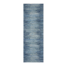 Load image into Gallery viewer, Blue Oriental Rug, Carpets, Handmade, Montana USA.
