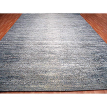 Load image into Gallery viewer, Blue Oriental Rug, Carpets, Handmade, Montana USA.