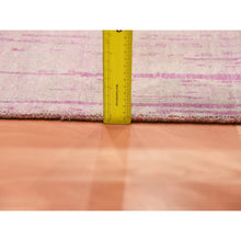 Load image into Gallery viewer, 6&#39;x9&#39;4&quot; Pink Hand Knotted Vertical Ombre Design Natural Wool Oriental Rug FWR450642