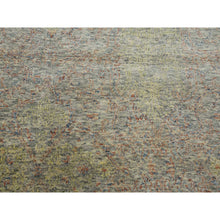 Load image into Gallery viewer, 8&#39;10&quot;x12&#39; Colorful, Modern Salt and Pepper Design, Vegetable Dyes Thick and Plush Washed Out, Soft Luxurious Wool Hand Knotted, Oriental Rug FWR451134