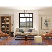 Load image into Gallery viewer, 10&#39;3&quot;x14&#39; Orange, Modern Chiaroscuro Collection Hand Knotted Thick and Plush, Pure Wool Oriental Rug FWR474120