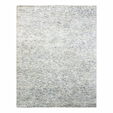 Load image into Gallery viewer, 8&#39;x10&#39;1&quot; Beige, Thick and Plush Hand Knotted, Undyed Natural Wool Organic Salt and Pepper Design, Oriental Rug FWR476262
