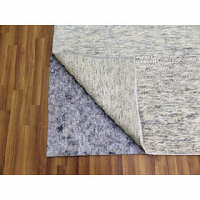 Load image into Gallery viewer, 8&#39;x10&#39;1&quot; Beige, Thick and Plush Hand Knotted, Undyed Natural Wool Organic Salt and Pepper Design, Oriental Rug FWR476262