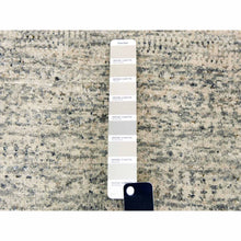 Load image into Gallery viewer, 8&#39;x10&#39;1&quot; Beige, Thick and Plush Hand Knotted, Undyed Natural Wool Organic Salt and Pepper Design, Oriental Rug FWR476262