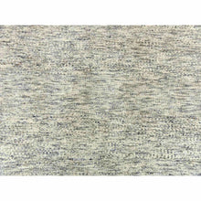 Load image into Gallery viewer, 8&#39;x10&#39;1&quot; Beige, Thick and Plush Hand Knotted, Undyed Natural Wool Organic Salt and Pepper Design, Oriental Rug FWR476262