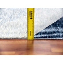 Load image into Gallery viewer, 11&#39;10&quot;x15&#39;2&quot; Gainsboro Gray, Geometric Art Deco Collection Soft to the Touch, Pure Wool Hand Knotted, Oversized Oriental Rug FWR476394
