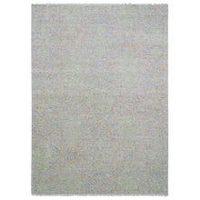 Load image into Gallery viewer, 10&#39;x14&#39; Green, Tone on tone Obscured and Subtle Collection, Soft Luxurious Wool Hand Knotted, Oriental Rug FWR476652
