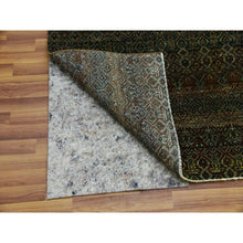 Load image into Gallery viewer, 6&#39;x9&#39;1&quot; Rust Brown, 100% Plush Wool, Hand Knotted, Kohinoor Herat Small Geometric Repetitive Design, Oriental Rug FWR476856