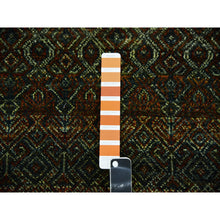 Load image into Gallery viewer, 6&#39;x9&#39;1&quot; Rust Brown, 100% Plush Wool, Hand Knotted, Kohinoor Herat Small Geometric Repetitive Design, Oriental Rug FWR476856