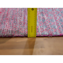Load image into Gallery viewer, 9&#39;4&quot;x12&#39;2&quot; Desire Red, Modern Chiaroscuro Collection, Thick and Plush, Dyed, Natural Wool Hand Knotted, Oriental Rug FWR477870