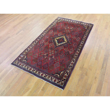 Load image into Gallery viewer, 4&#39;x7&#39;7&quot; Terracotta Red, Semi Antique Persian Joshagan, Full Pile, Soft and Pliable Wool, Hand Knotted, Clean, Sides and Ends Professionally Secured, Oriental Rug FWR480252