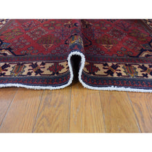 Load image into Gallery viewer, 4&#39;x7&#39;7&quot; Terracotta Red, Semi Antique Persian Joshagan, Full Pile, Soft and Pliable Wool, Hand Knotted, Clean, Sides and Ends Professionally Secured, Oriental Rug FWR480252