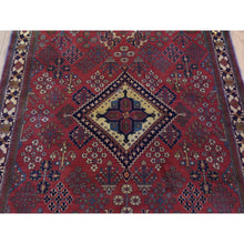 Load image into Gallery viewer, 4&#39;x7&#39;7&quot; Terracotta Red, Semi Antique Persian Joshagan, Full Pile, Soft and Pliable Wool, Hand Knotted, Clean, Sides and Ends Professionally Secured, Oriental Rug FWR480252