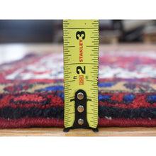 Load image into Gallery viewer, 3&#39;x11&#39;4&quot; Ivory Full Pile Tribal Weaving Vintage Persian Karajeh Excellent Condition Natural Wool Hand Knotted Runner Oriental Rug FWR480264