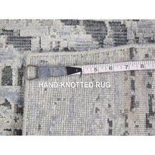 Load image into Gallery viewer, 6&#39;x9&#39; THE LOST BRANCHES, Silk with Textured Wool, Hand Knotted Oriental Rug FWR480576