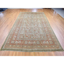 Load image into Gallery viewer, 8&#39;7&quot;x14&#39;10&quot; Beige, Antique European Donegal, Excellent Condition Pure Wool Hand Knotted, Extra Wide Gallery Size Oriental Rug FWR480594