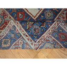 Load image into Gallery viewer, 13&#39;10&quot;x19&#39;5&quot; Beige, Handmade Antique Persian Mahal, Areas of Wear, Sides and Ends Professionally Secured, Pure Wool, Oversized Oriental Rug FWR480696