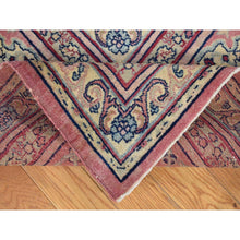 Load image into Gallery viewer, 7&#39;7&quot;x12&#39;7&quot; Beige, Antique Turkish Sivas, Mint Condition, Clean and Soft, Sides and Ends Professionally Secured, Pure Wool, Hand Knotted Gallery Size Oriental Rug FWR480732