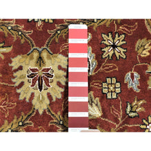 Load image into Gallery viewer, 12&#39;3&quot;x17&#39;9&quot; Rust Red, Hereke Design with All Over Design, 300 KPSI Hand Made, Wool and Silk Hand Knotted, Oversized Oriental Rug FWR481320