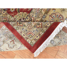 Load image into Gallery viewer, 12&#39;3&quot;x17&#39;9&quot; Rust Red, Hereke Design with All Over Design, 300 KPSI Hand Made, Wool and Silk Hand Knotted, Oversized Oriental Rug FWR481320