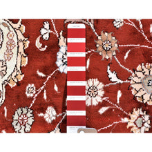 Load image into Gallery viewer, 12&#39;x18&#39;4&quot; Red, Sino Tabriz, 250 KPSI Clearance Hand Knotted Silken, Oversized Oriental Rug FWR481386