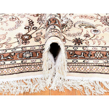 Load image into Gallery viewer, 12&#39;x18&#39;4&quot; Red, Sino Tabriz, 250 KPSI Clearance Hand Knotted Silken, Oversized Oriental Rug FWR481386