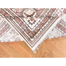 Load image into Gallery viewer, 12&#39;x18&#39;4&quot; Red, Sino Tabriz, 250 KPSI Clearance Hand Knotted Silken, Oversized Oriental Rug FWR481386