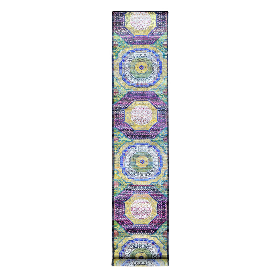 Lime Oriental Rug, Carpets, Handmade, Montana USA.