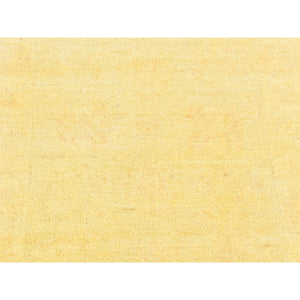 2'6"x15'10" Yellow, Overdyed Peshawar Hand Knotted Pure Wool, XL Runner Oriental Rug FWR481494