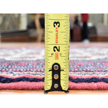 Load image into Gallery viewer, 2&#39;10&quot;x13&#39;2&quot; Ivory, Tribal Northwest Persian with Repetitive Boteh Design, Pure Wool Hand Knotted, Runner Oriental Rug FWR481530