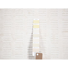 Load image into Gallery viewer, 2&#39;x3&#39; Ivory, Plant Based Silk, Hand Loomed, Modern Design, Mat Oriental Rug FWR482586