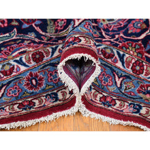 Load image into Gallery viewer, 14&#39;2&quot;x17&#39;2&quot; Cherry Red, Vintage Persian Kashan, Mint Condition, Full Pile, Clean and Soft, Rare XL Squarish Size, Hand Knotted, Pure Wool Oriental Rug FWR483012