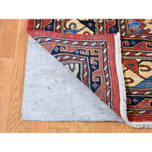 Load image into Gallery viewer, 10&#39;x14&#39; Imperial Red, Afghan Ersari with All Over Geometric Design, Pure Wool Hand Knotted, Oriental Rug FWR483852