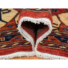 Load image into Gallery viewer, 10&#39;x14&#39; Imperial Red, Afghan Ersari with All Over Geometric Design, Pure Wool Hand Knotted, Oriental Rug FWR483852