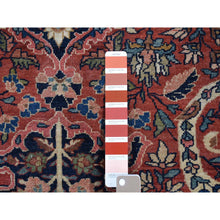 Load image into Gallery viewer, 14&#39;3&quot;x20&#39;3&quot; Ruby Red XL Antique Persian Fereghan Sarouk, Even Wear, Sides and Ends Professionally Secured, Clean and Soft with No Repairs, Hand Knotted, Pure Wool Oriental Rug FWR484194