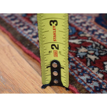 Load image into Gallery viewer, 11&#39;2&quot;x16&#39;8&quot; Barn Red, Antique Persian Kashan Debir, Hand Knotted, Pure Wool, Dense Weave, Soft, Evenly Worn, Sides and Ends Professionally Secured, Cleaned, Oversized Oriental Rug FWR484674