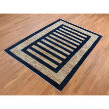 Load image into Gallery viewer, 5&#39;7&quot;x8&#39; Tan Brown, Pure Wool, Peshawar Gabbeh, Hand Knotted, On Clearance, Oriental Rug FWR485838