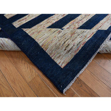 Load image into Gallery viewer, 5&#39;7&quot;x8&#39; Tan Brown, Pure Wool, Peshawar Gabbeh, Hand Knotted, On Clearance, Oriental Rug FWR485838