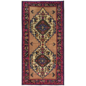 Orange Oriental Rug, Carpets, Handmade, Montana USA.