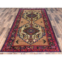 Load image into Gallery viewer, Orange Oriental Rug, Carpets, Handmade, Montana USA.